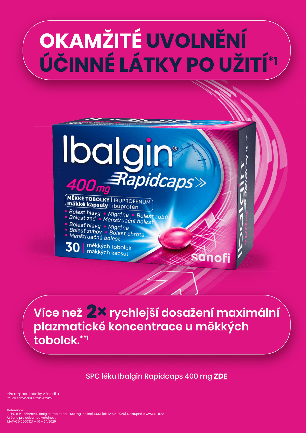 Opella - Ibalgin Rapidcaps